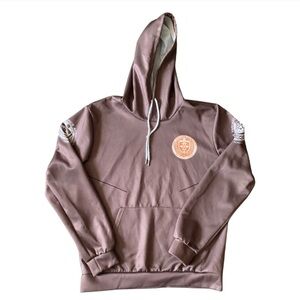 LOKI TIME VARIANCE AUTHORITY (TVA) Marvel Brown Hoodie w Logo Men’s Size XL